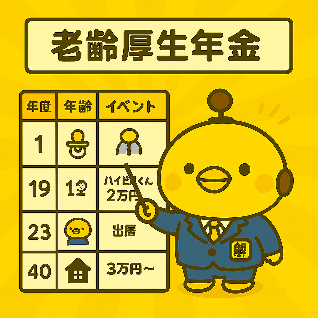 老齢厚生年金のイメージ