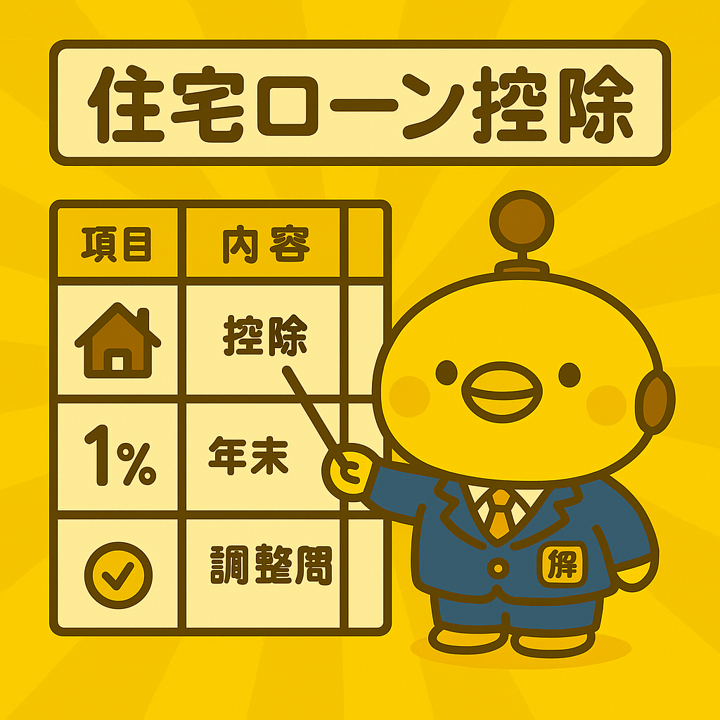 住宅ローン控除のイメージ