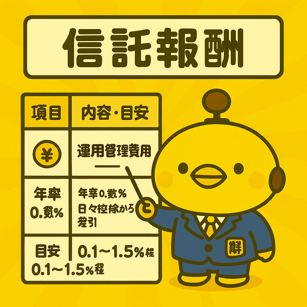 信託報酬のイメージ
