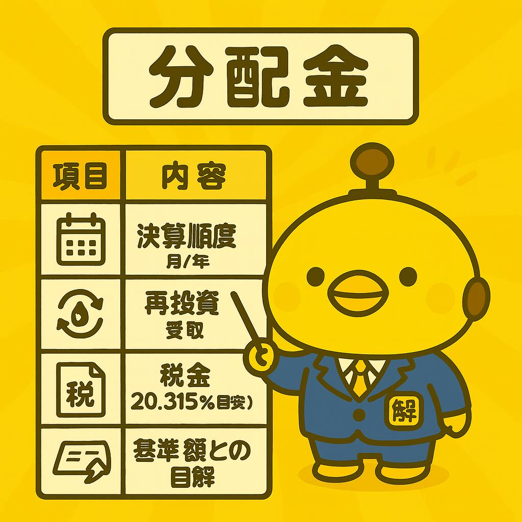 分配金のイメージ