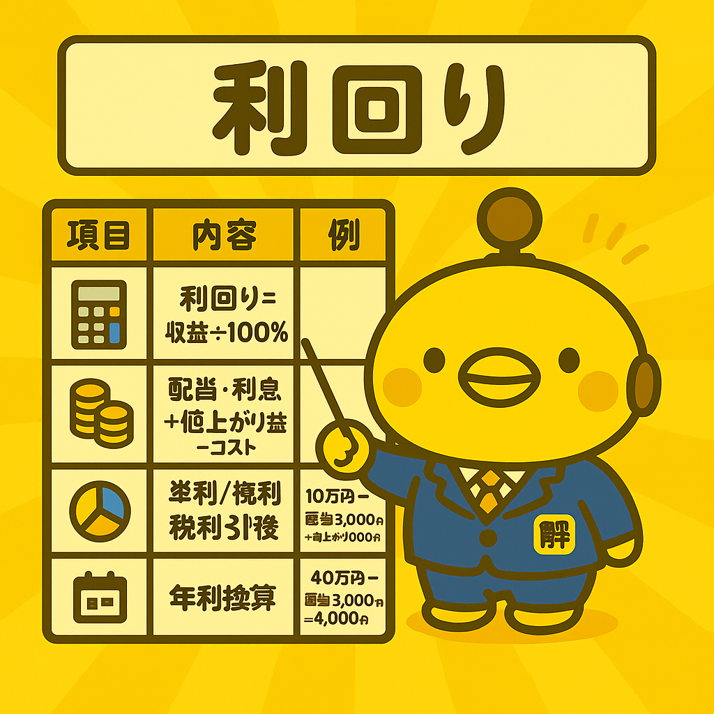 利回りのイメージ