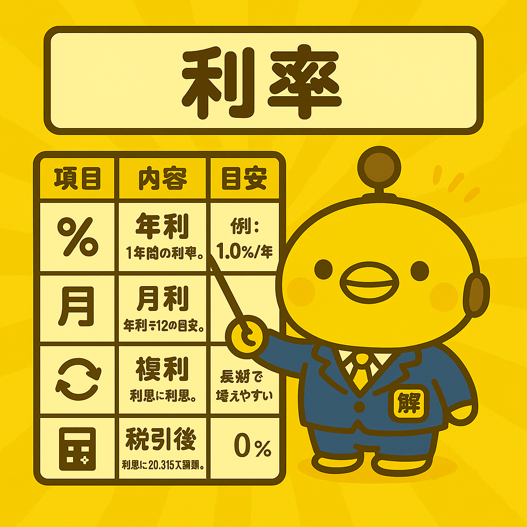 利率のイメージ