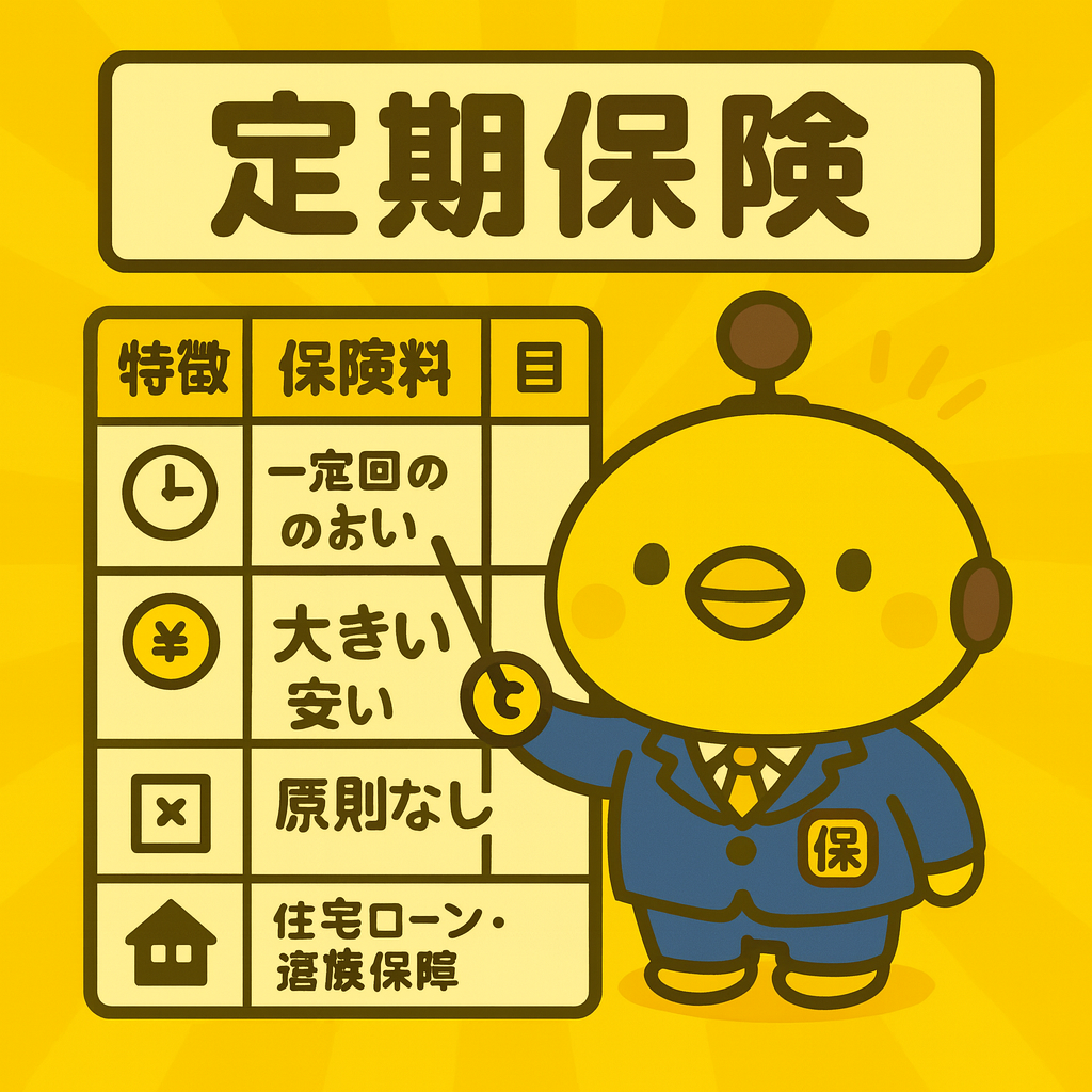 定期保険のイメージ