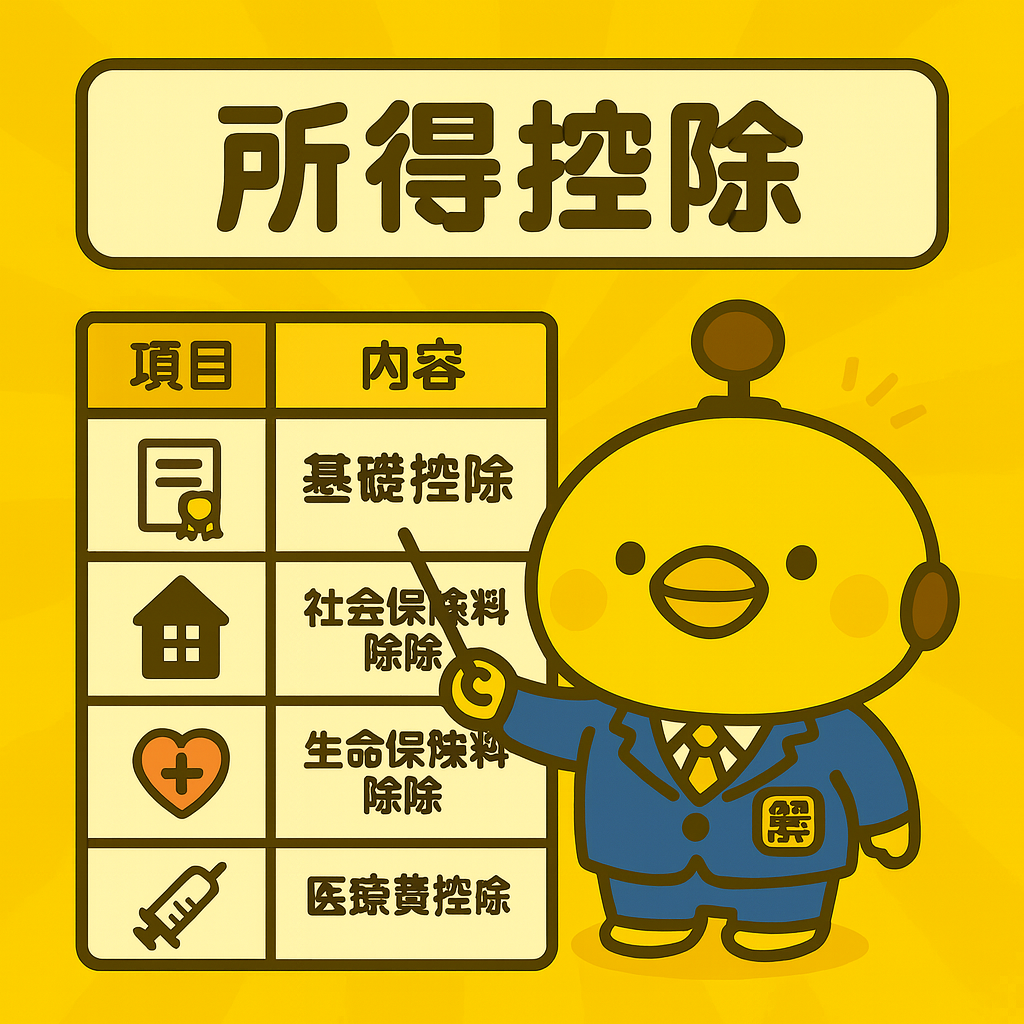 所得控除のイメージ