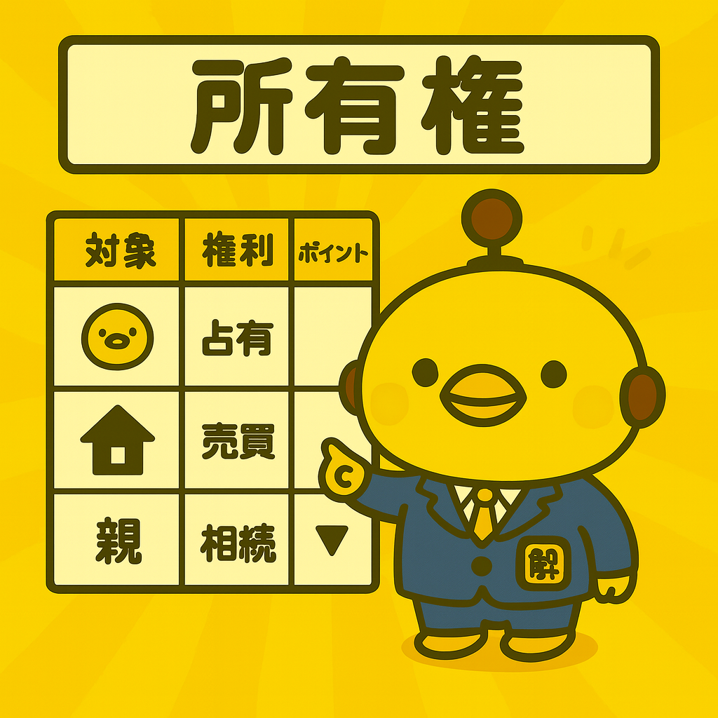 所有権のイメージ