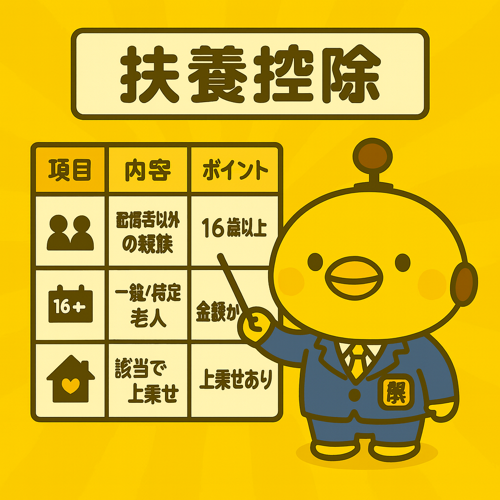 扶養控除のイメージ