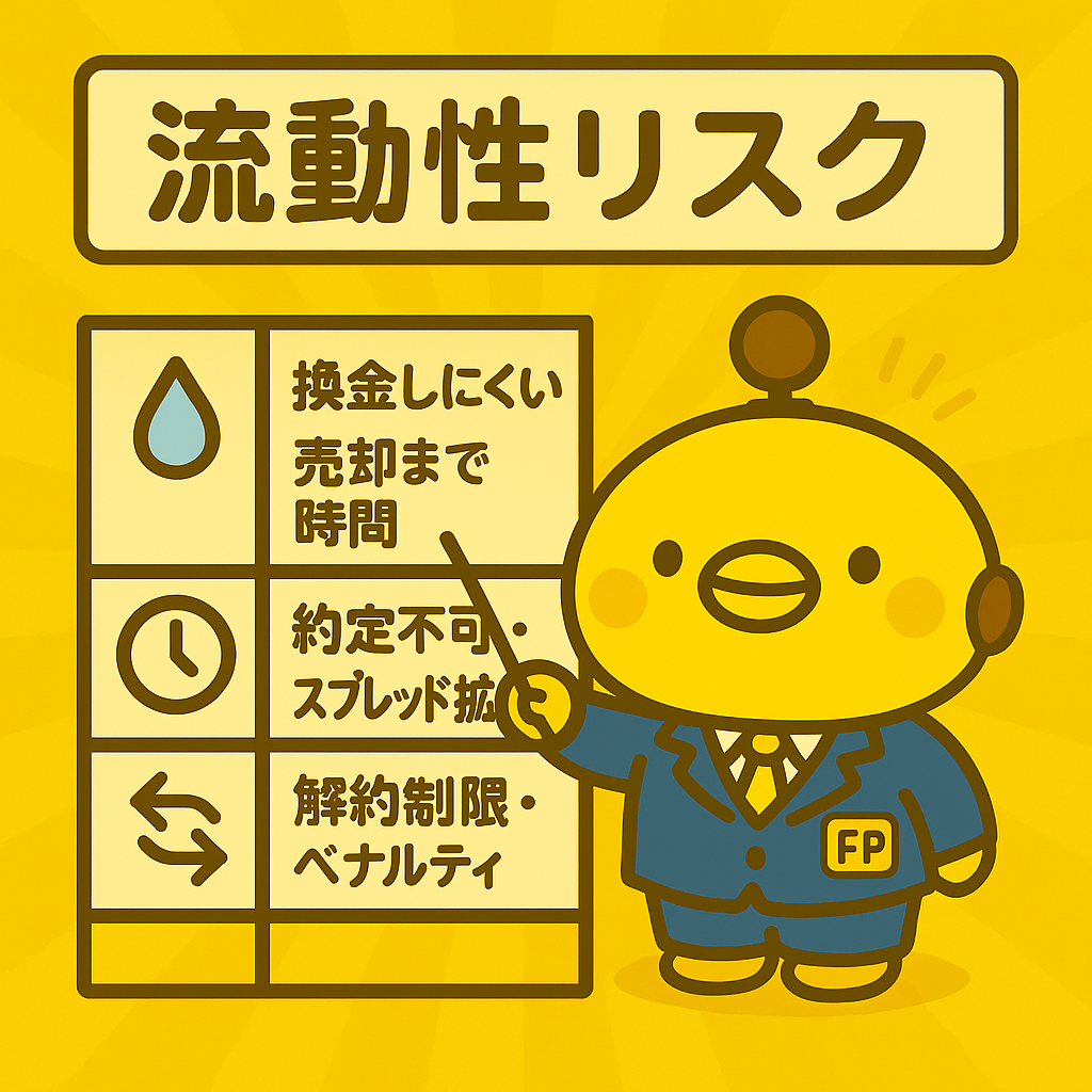 流動性リスクのイメージ