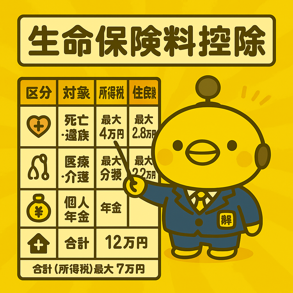 生命保険料控除のイメージ