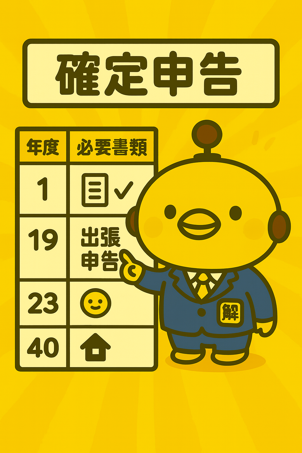 確定申告のイメージ