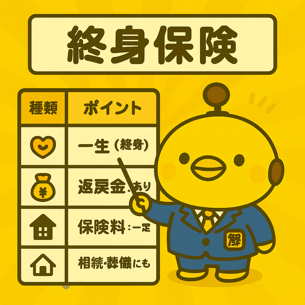 終身保険のイメージ