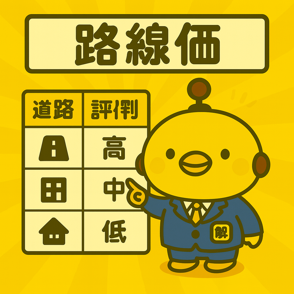 路線価のイメージ