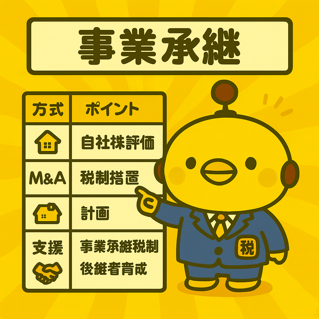 事業承継のイメージ