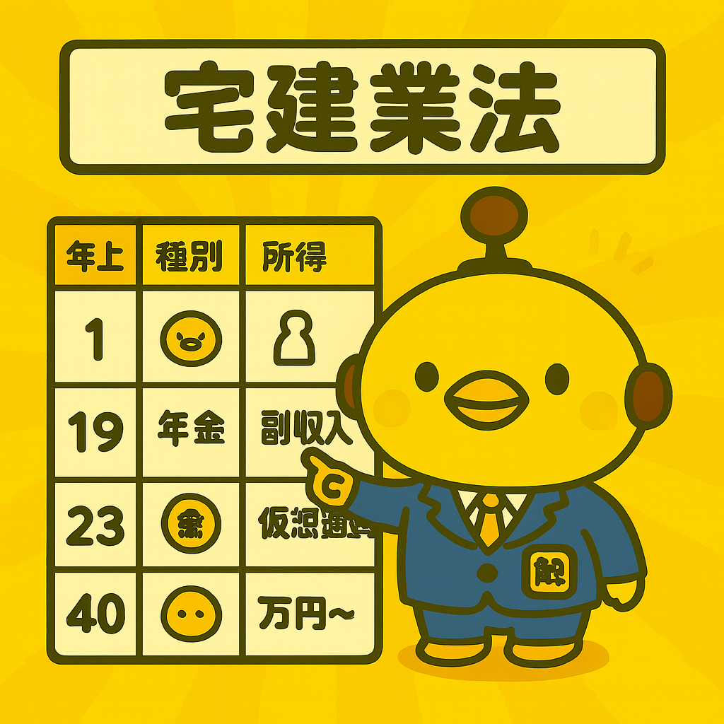 宅建業法のイメージ