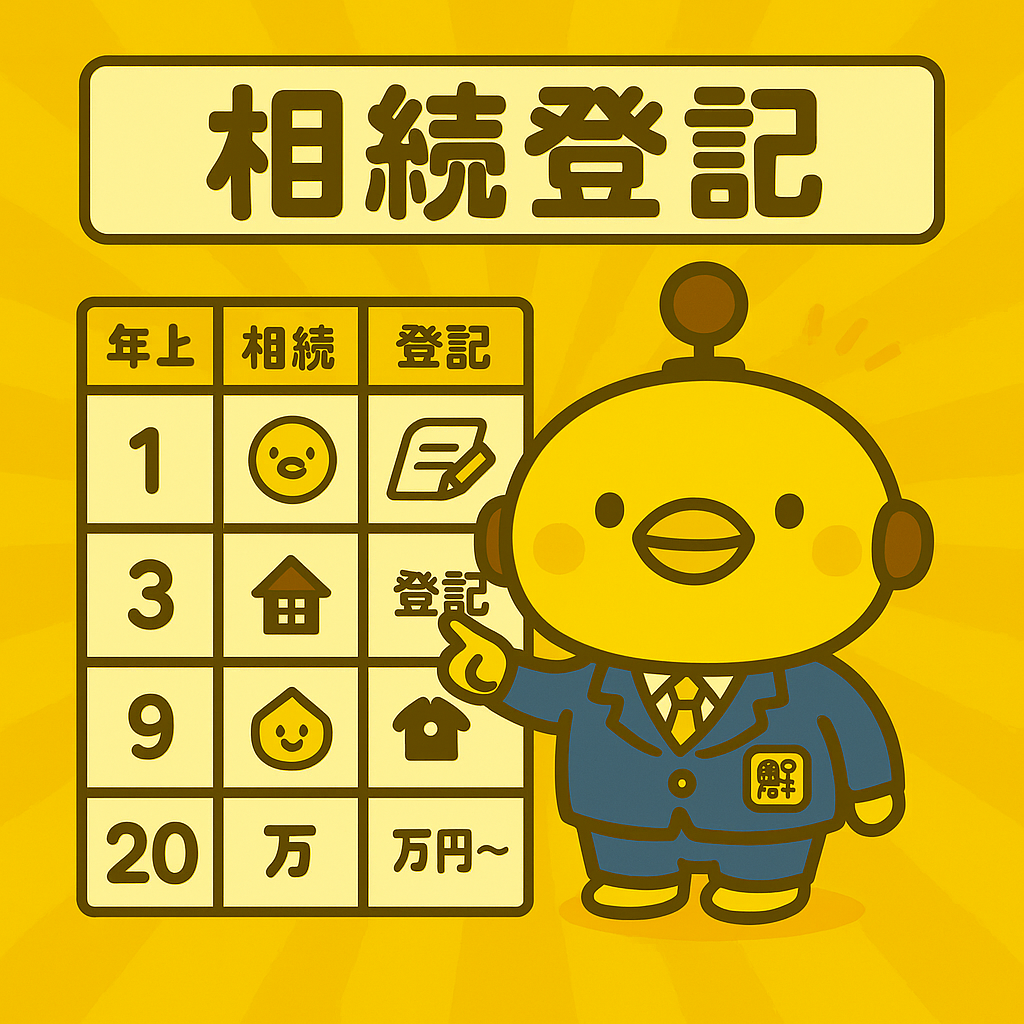 相続登記のイメージ