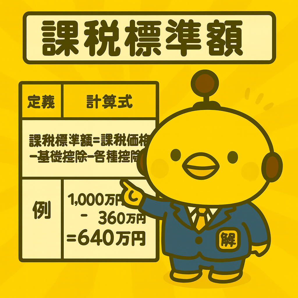課税標準額のイメージ