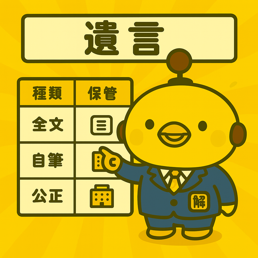 遺言のイメージ