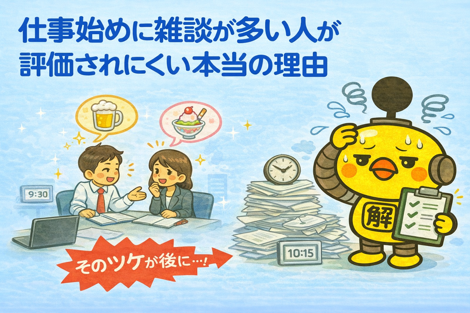 雑談と評価ガイド