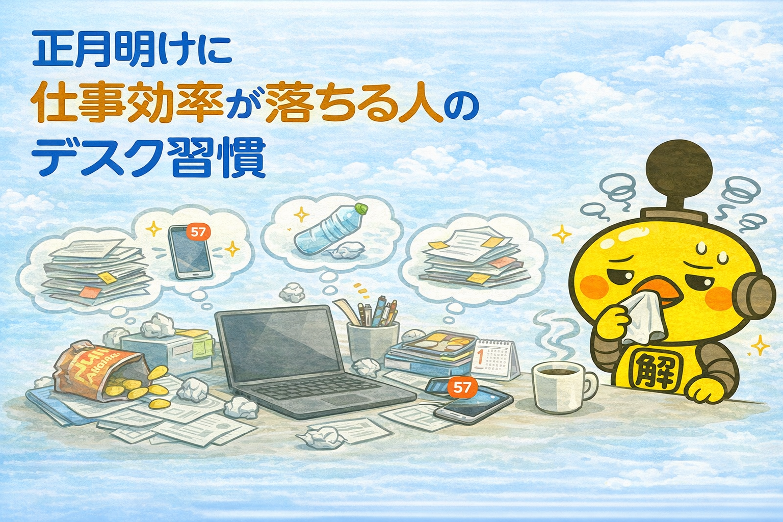 デスク効率ガイド