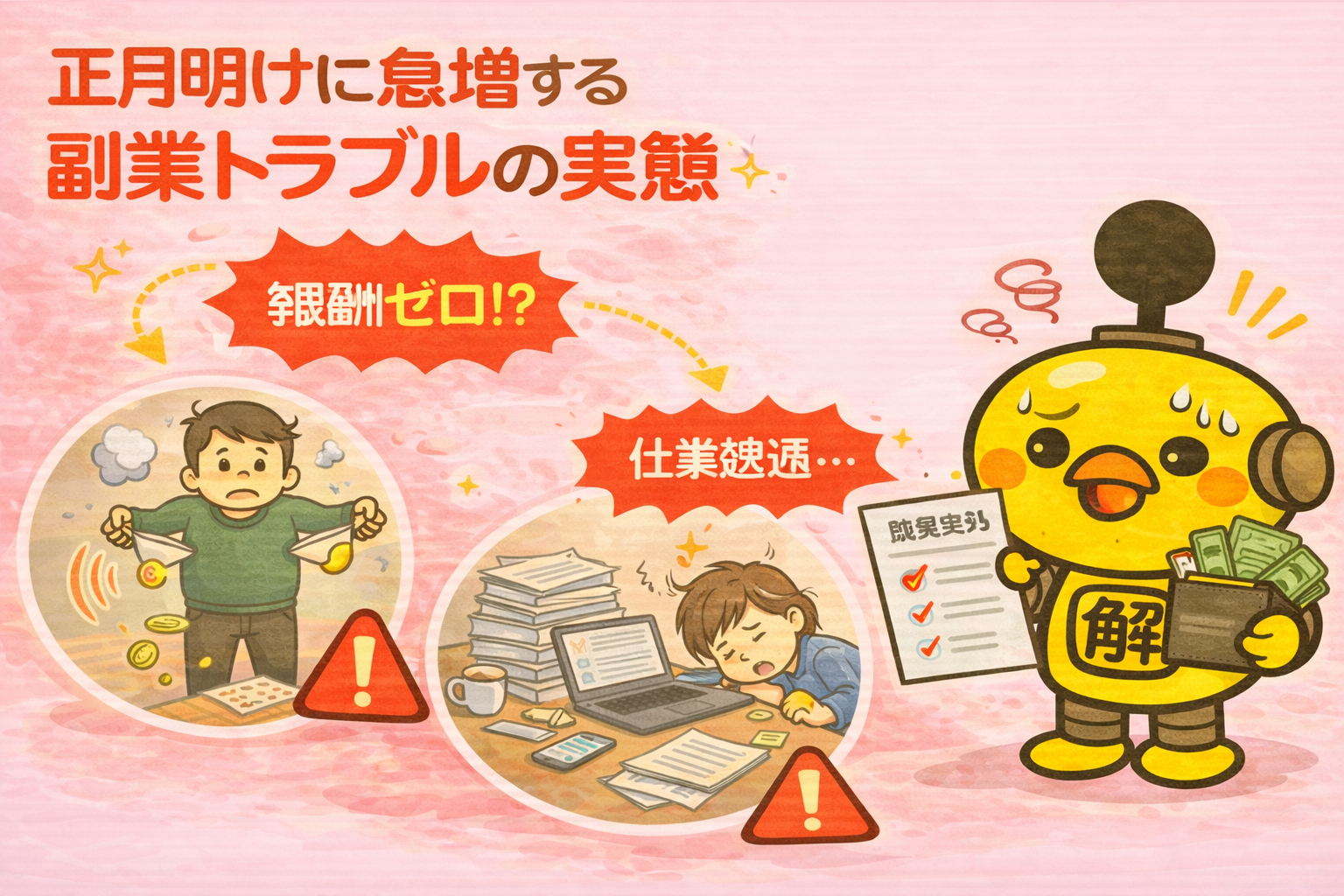 副業トラブルガイド