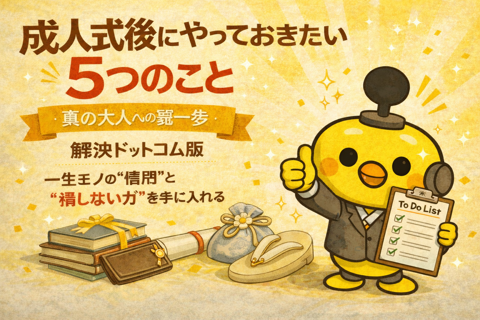 成人式後の行動ガイド