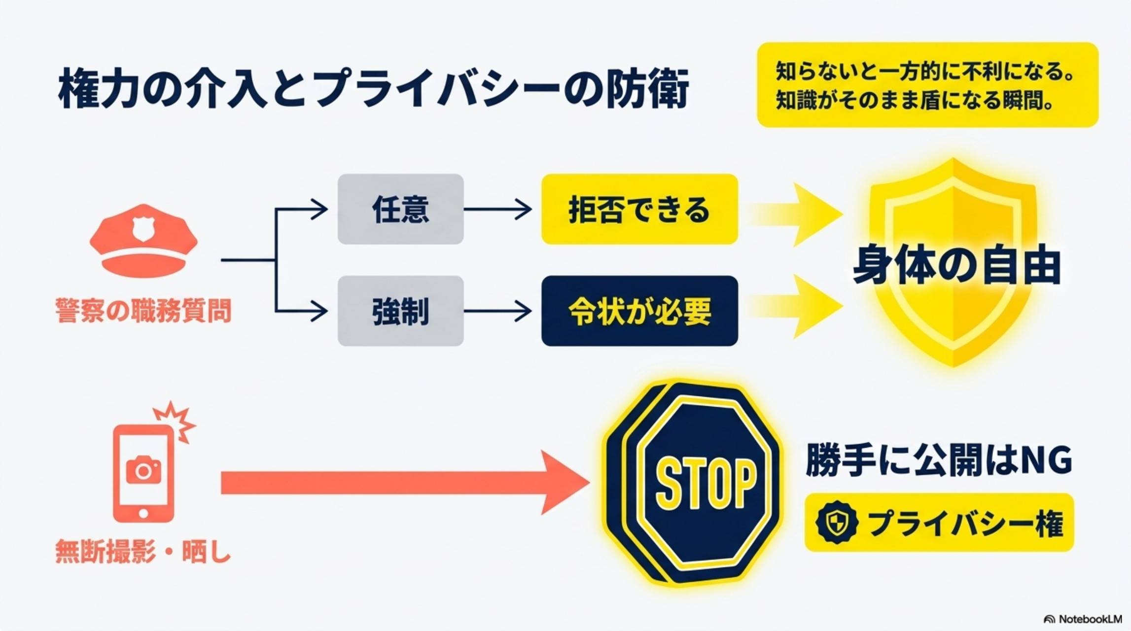 権力の介入とプライバシーの防衛：職務質問・身体の自由・プライバシー権