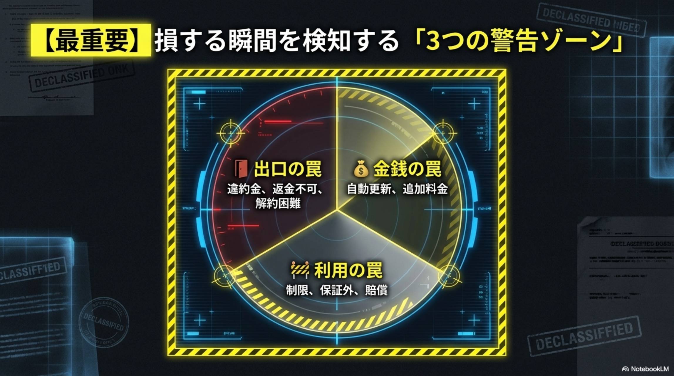 【最重要】損する瞬間を検知する「3つの警告ゾーン」