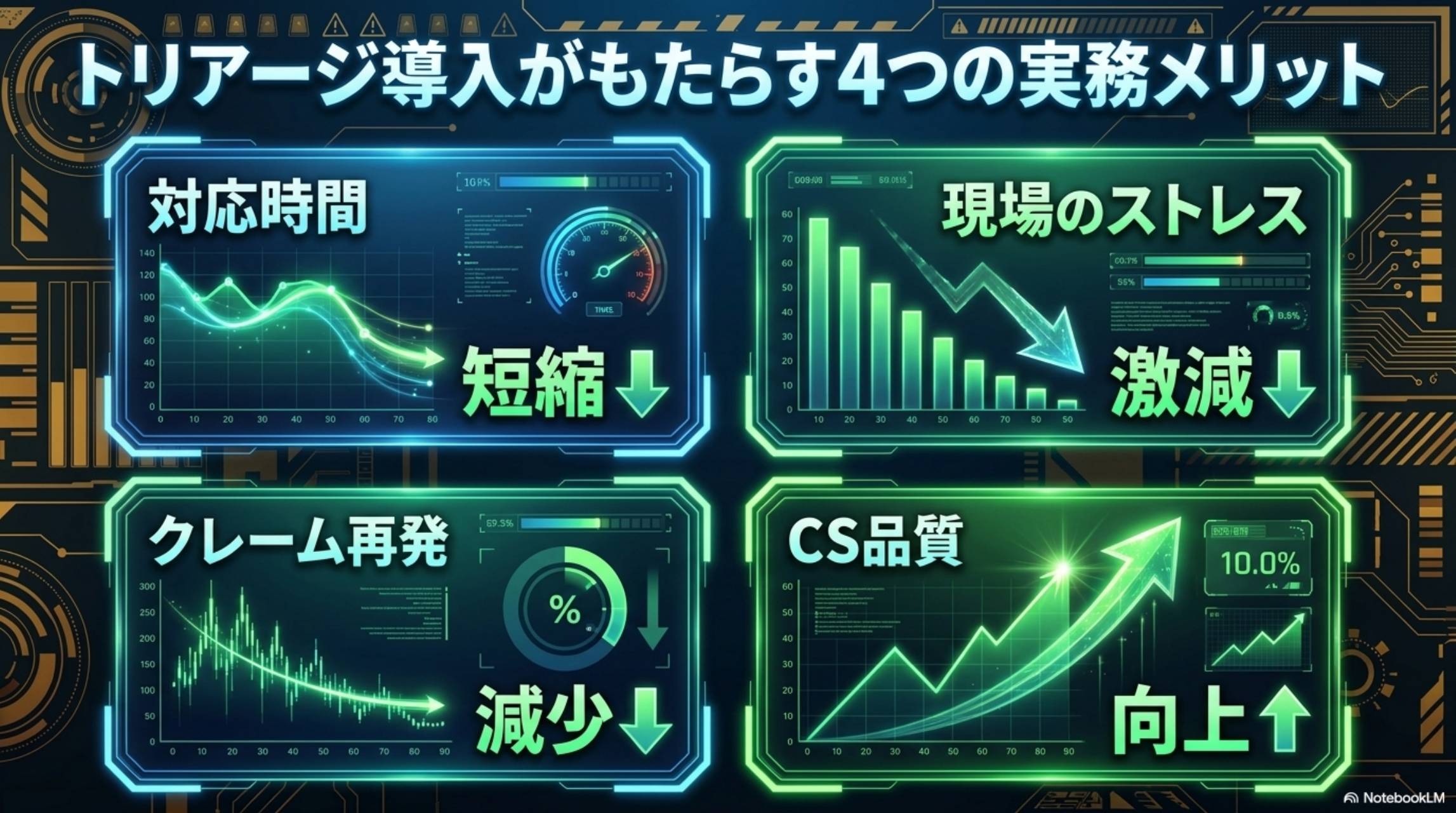 トリアージ導入がもたらす4つの実務メリット