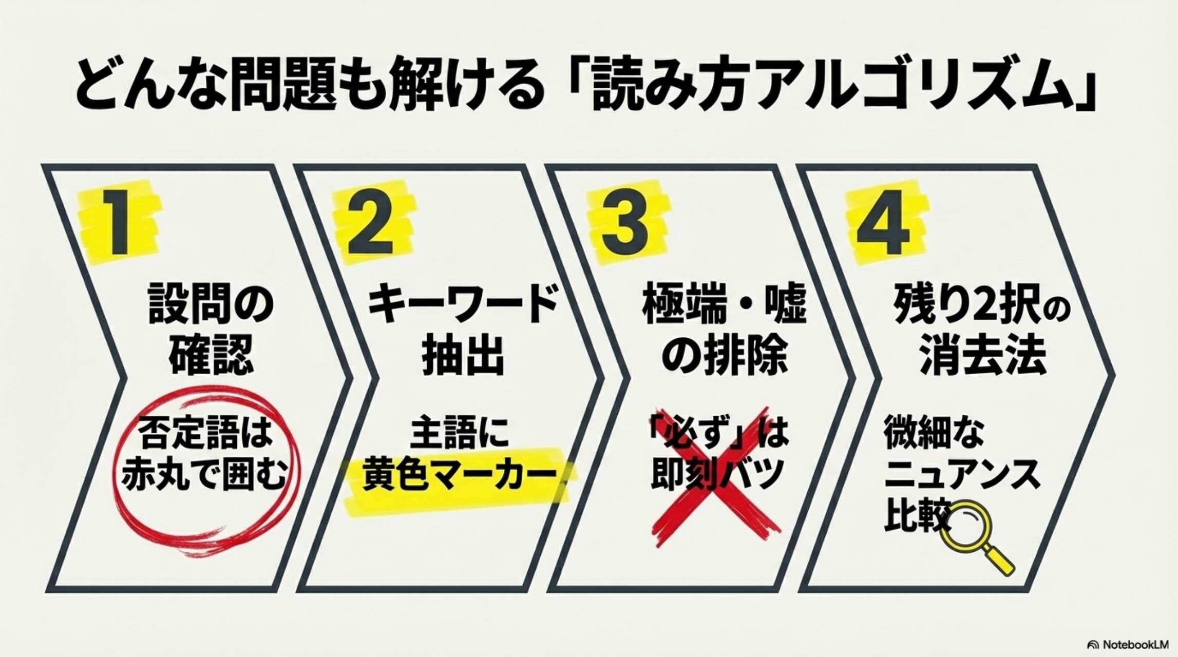 どんな問題も解ける読み方アルゴリズム