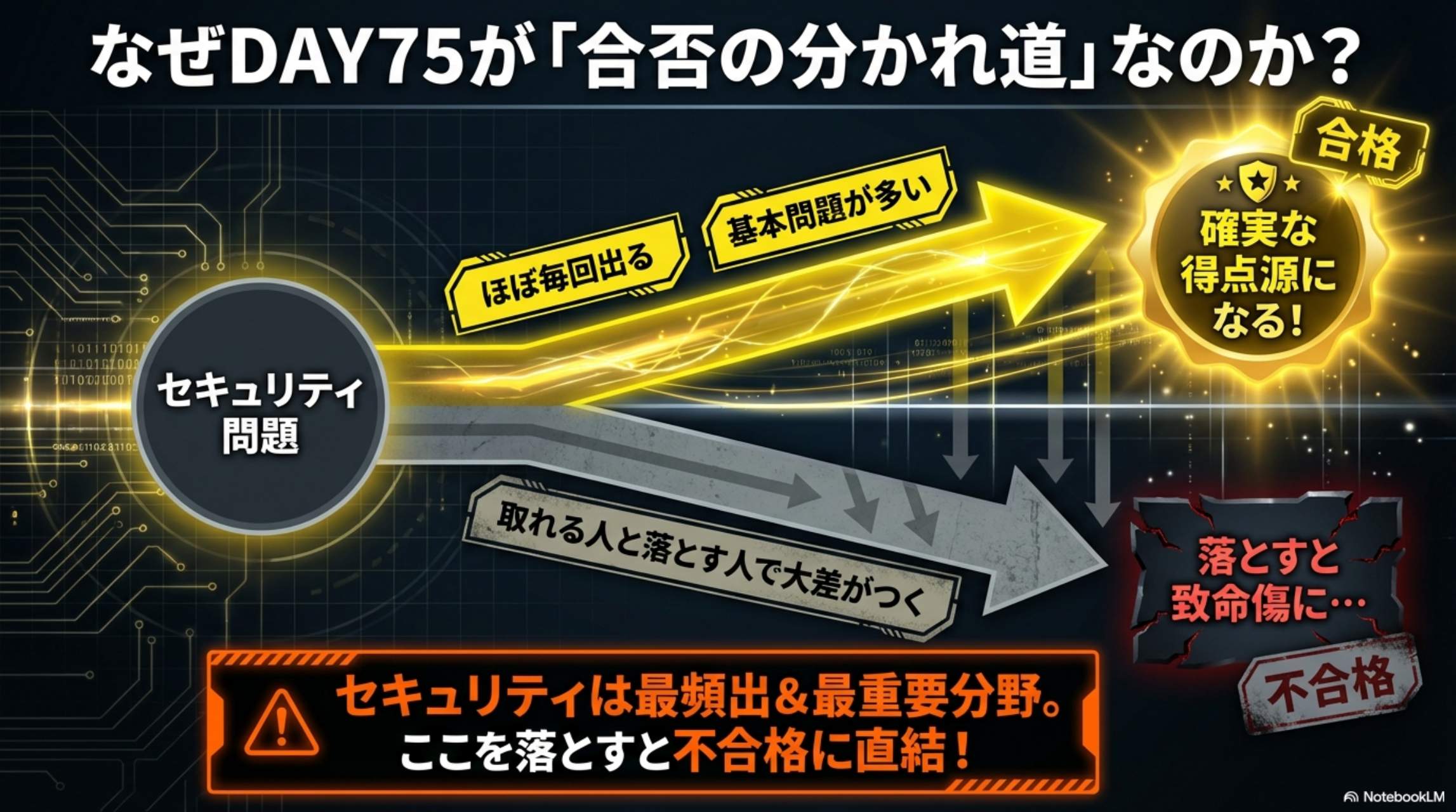なぜDAY75が合否の分かれ道なのか