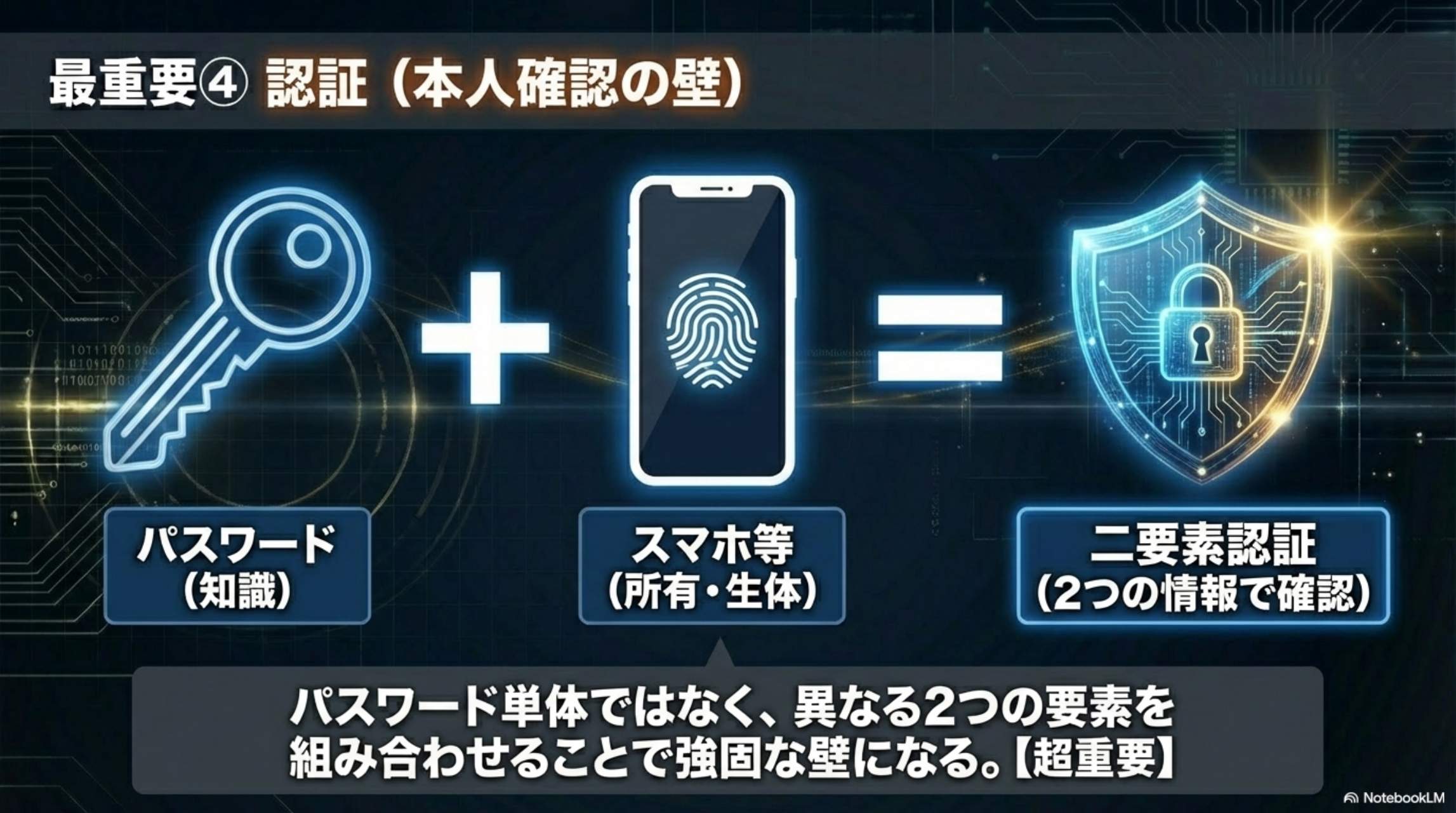 最重要④認証（本人確認の壁）