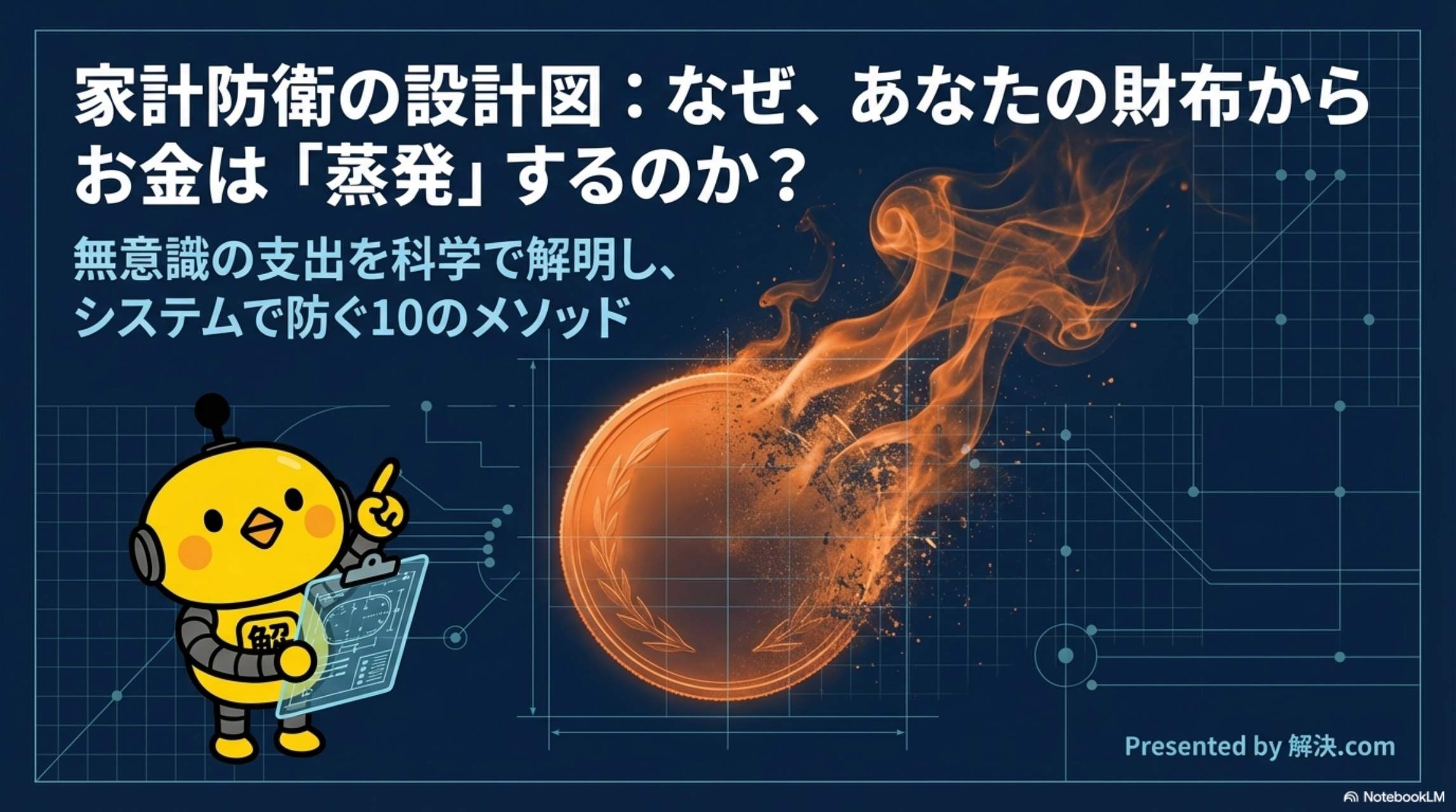 家計防衛の設計図：なぜ、あなたの財布からお金は「蒸発」するのか？ 無意識の支出を科学で解明しシステムで防ぐ10のメソッド