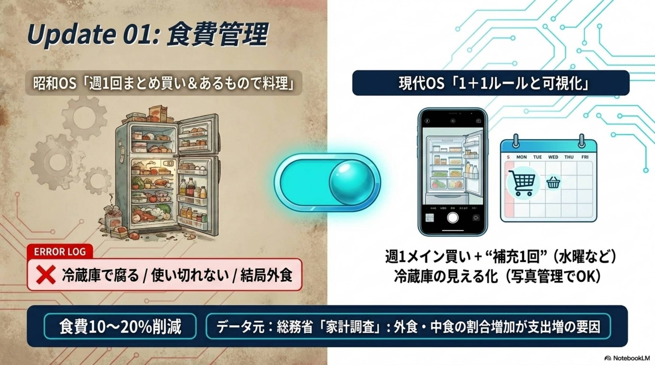 Update01：食費管理