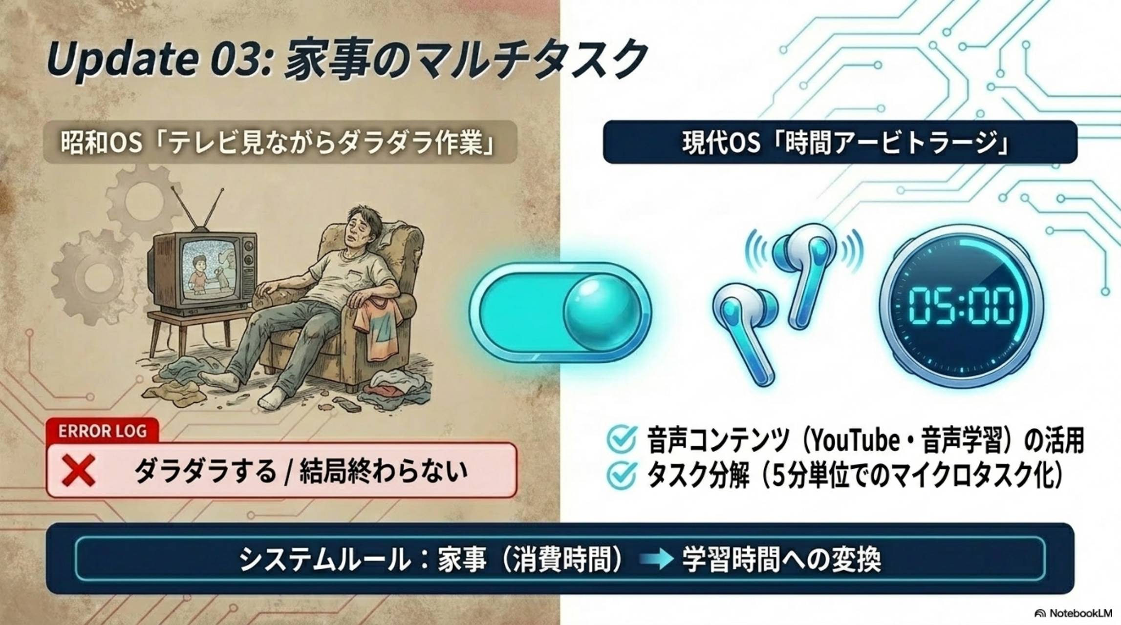 Update03：家事のマルチタスク