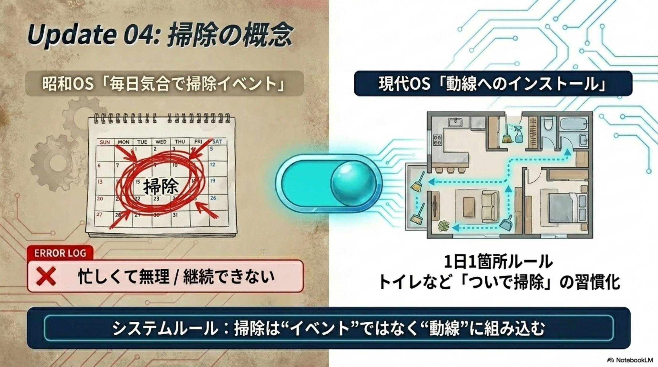 Update04：掃除の概念