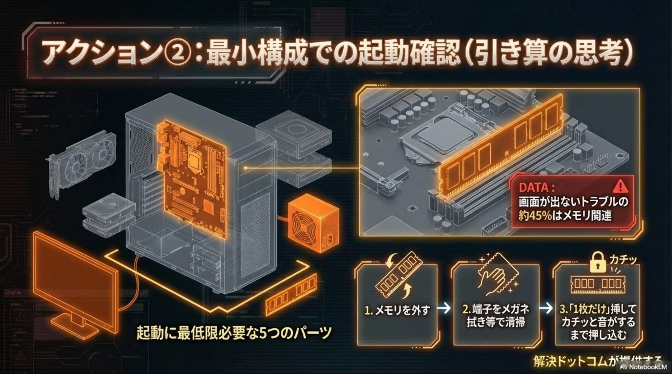 アクション2：最小構成