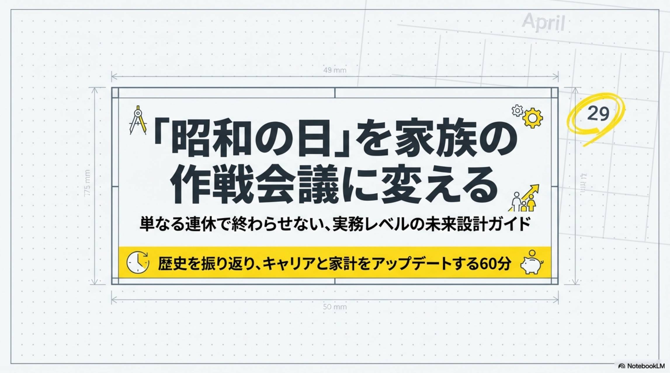 昭和の日を家族の作戦会議に変える