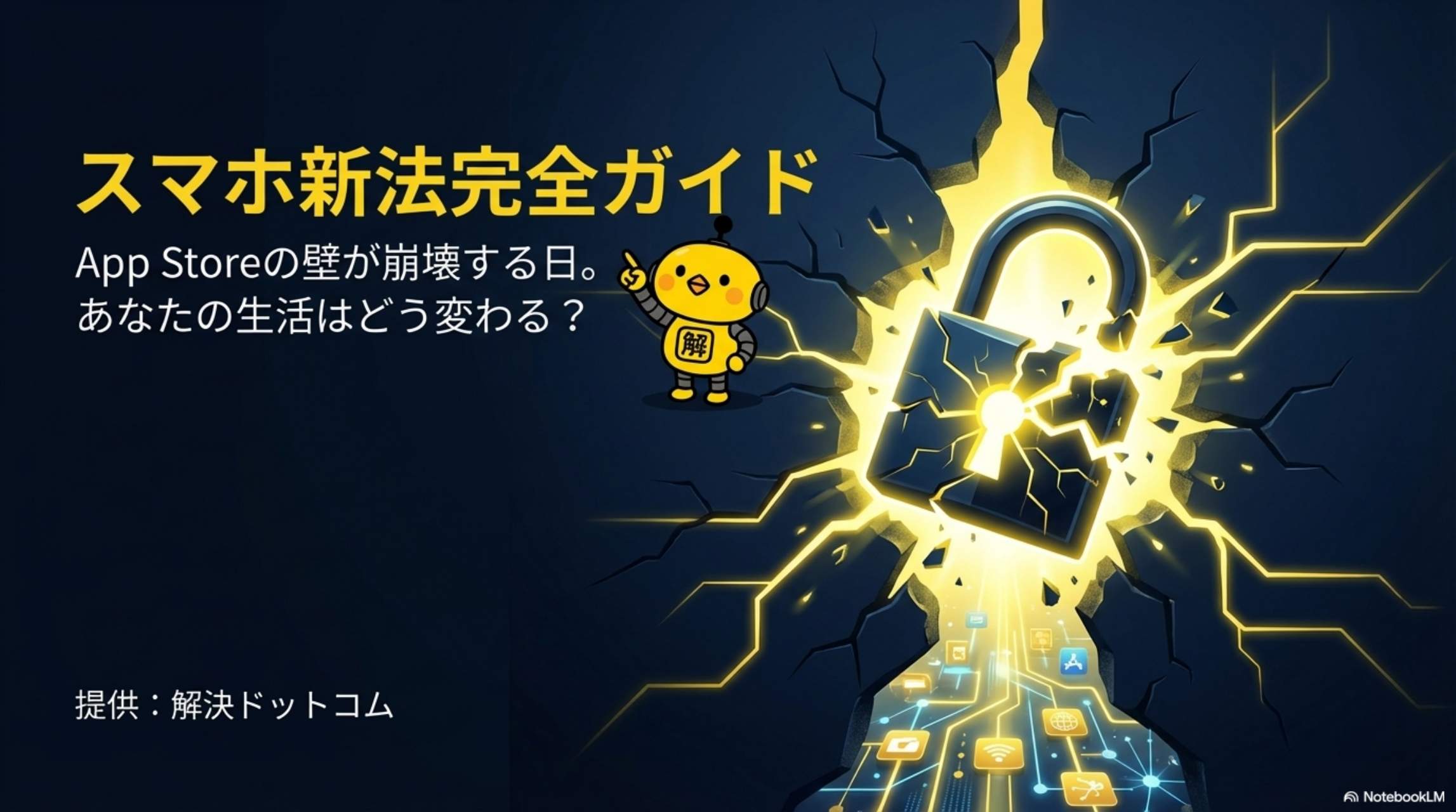 スマホ新法完全ガイド - App Storeの壁が崩壊する日。あなたの生活はどう変わる？