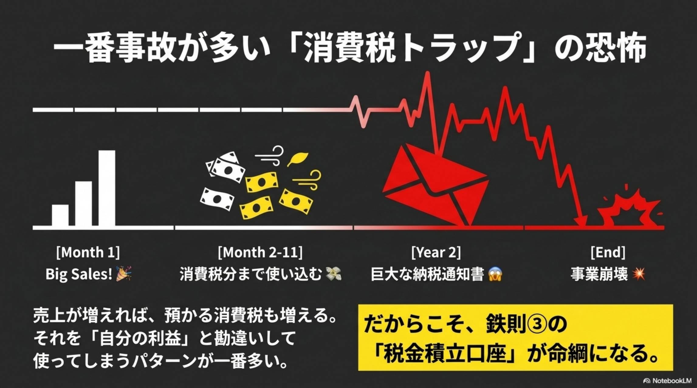 一番事故が多い消費税トラップの恐怖