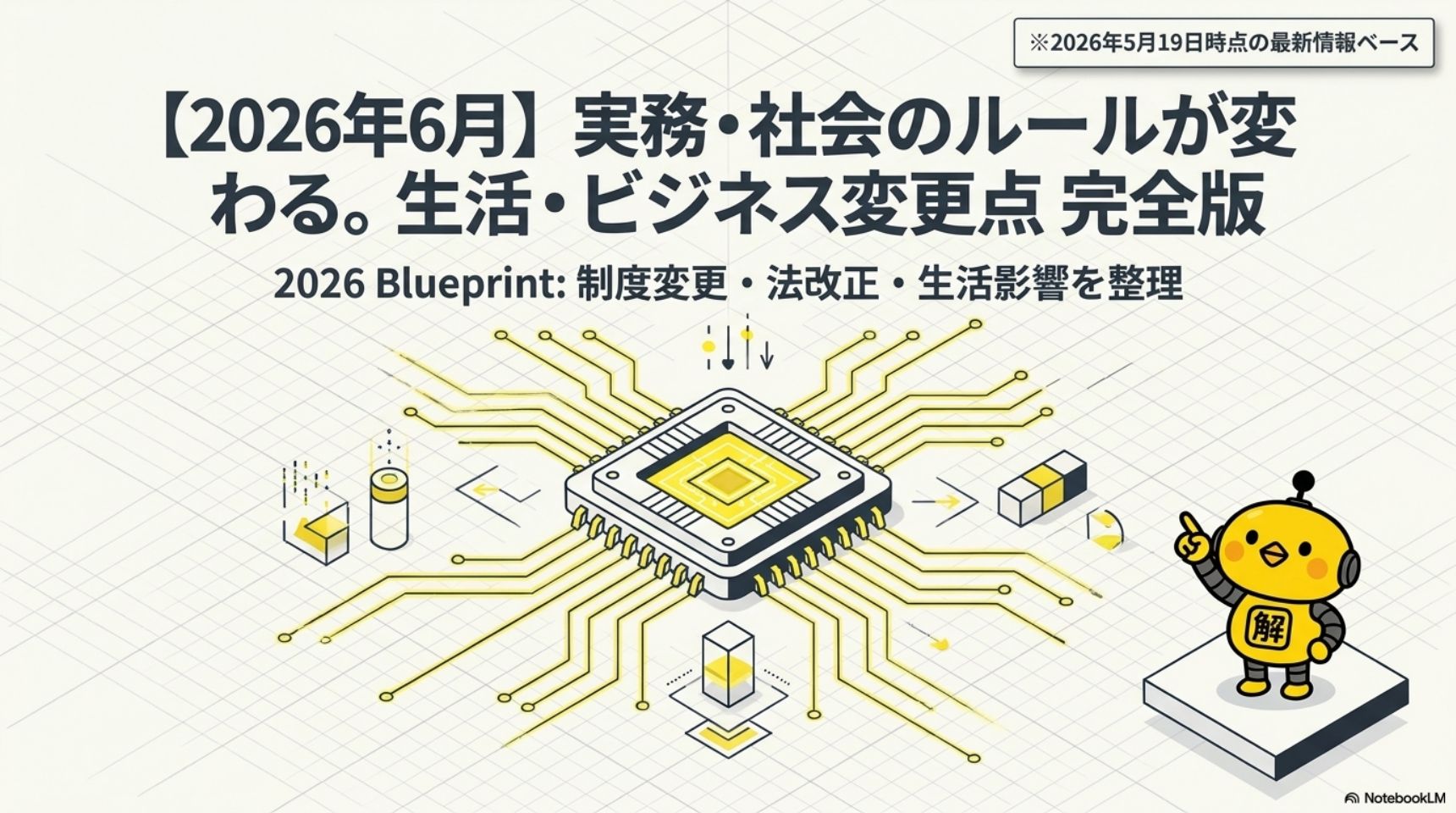 2026年6月・実務・社会のルールが変わる。生活・ビジネス変更点まとめ完全版