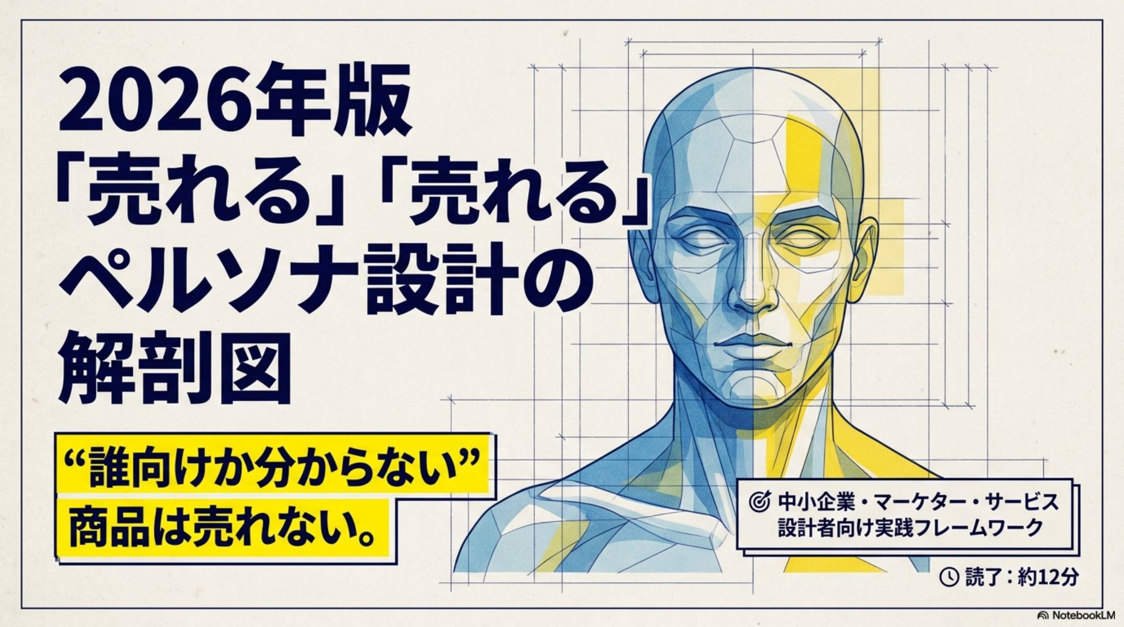 2026年版 売れるペルソナ設計の解剖図 誰向けか分からない商品は売れない｜解決ドットコム