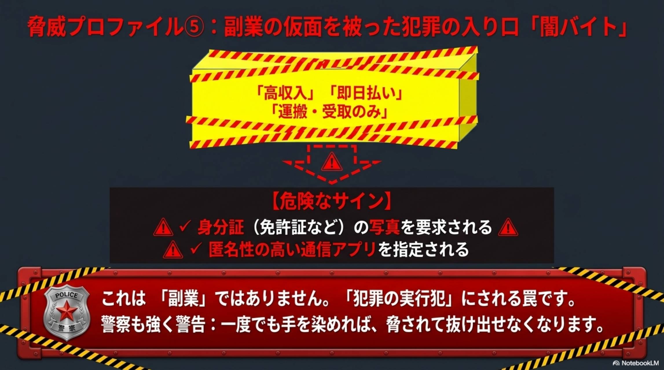 闇バイト：副業の仮面を被った犯罪の入り口