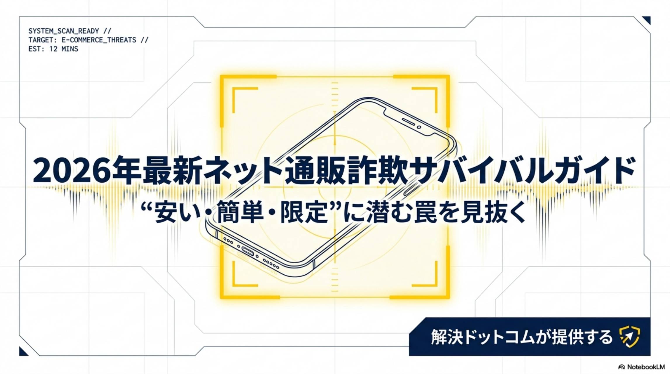 2026年最新ネット通販詐欺サバイバルガイド 安い・簡単・限定に潜む罠を見抜く｜解決ドットコム