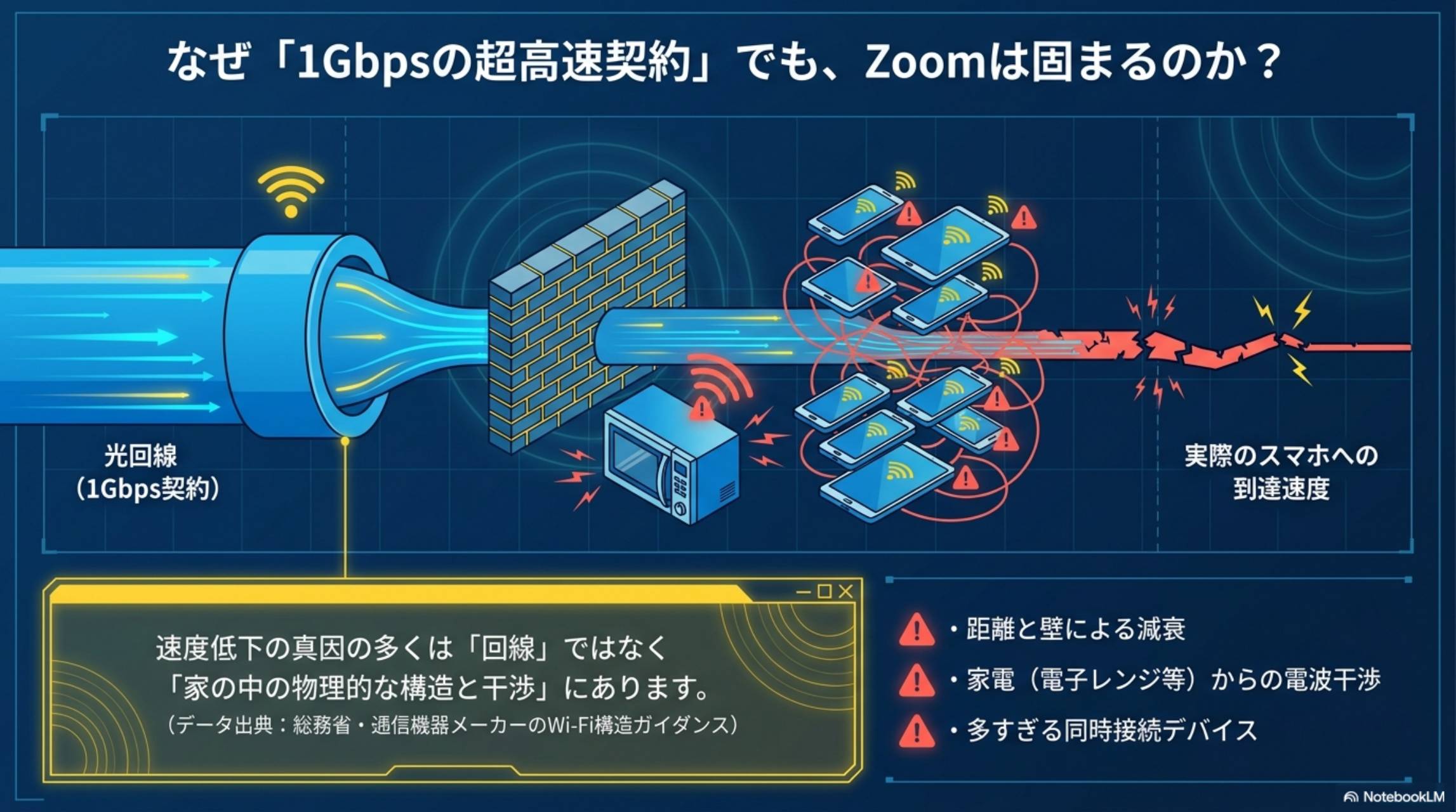 なぜ1Gbpsの超高速契約でもZoomは固まるのか