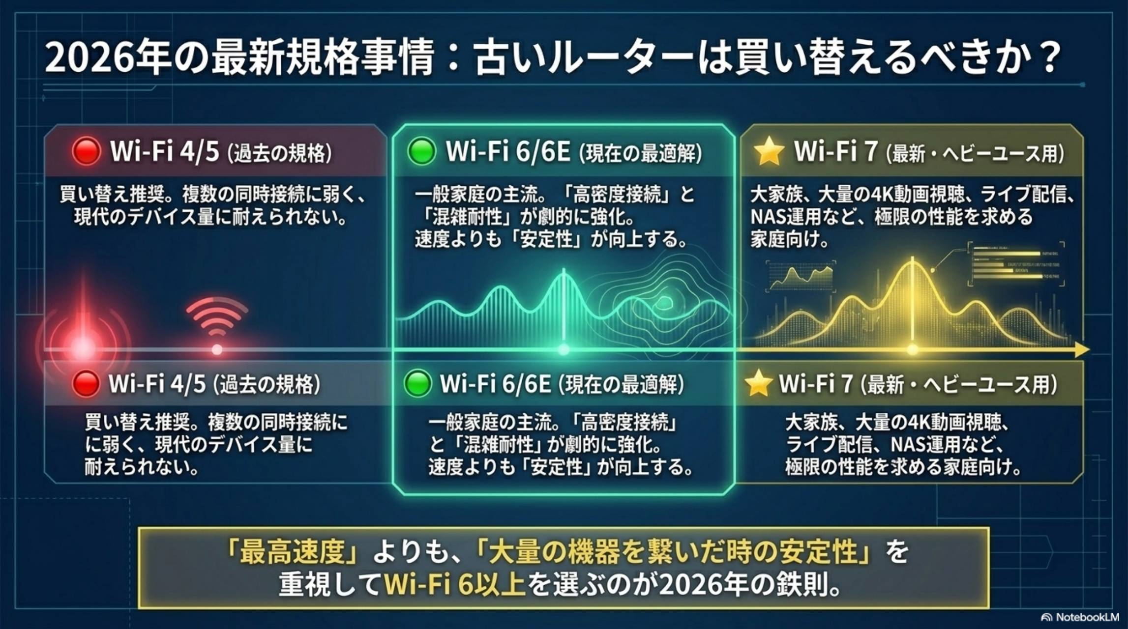 2026年の最新規格事情：古いルーターは買い替えるべきか？