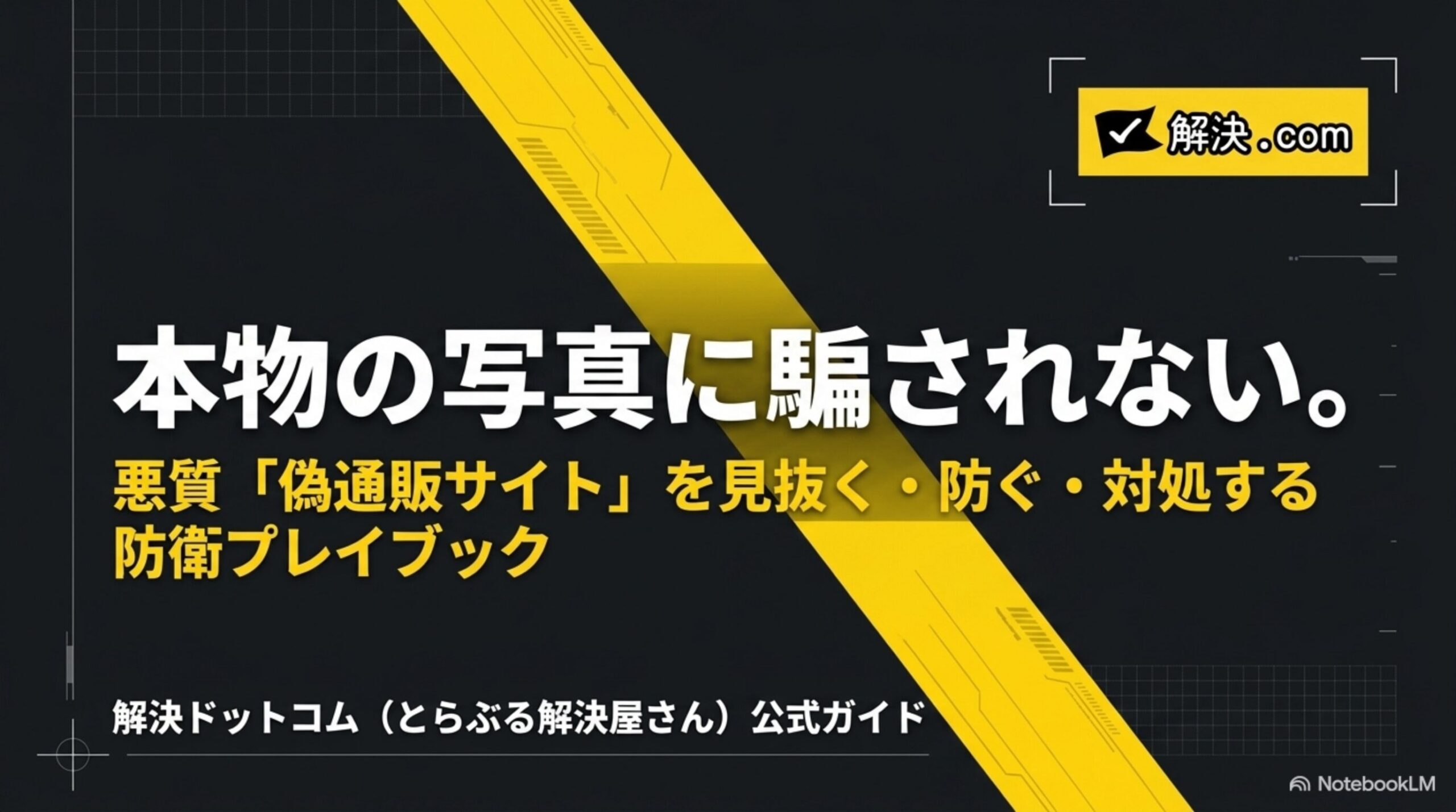 本物の写真に騙されない。悪質「偽通販サイト」を見抜く・防ぐ・対処する防衛プレイブック