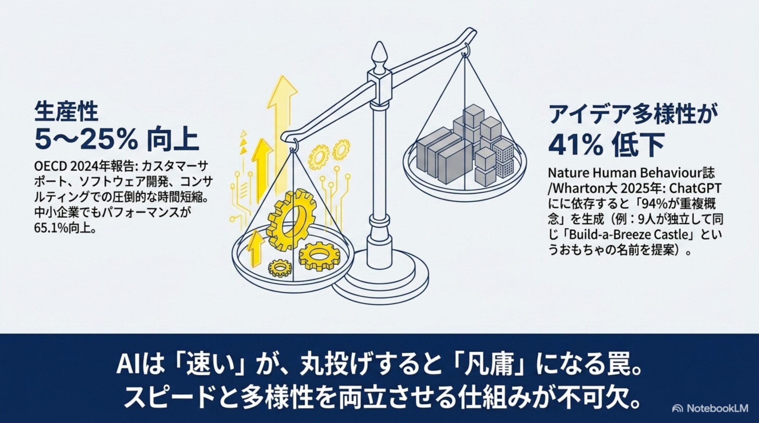 OECD報告にみるAI活用の生産性向上効果