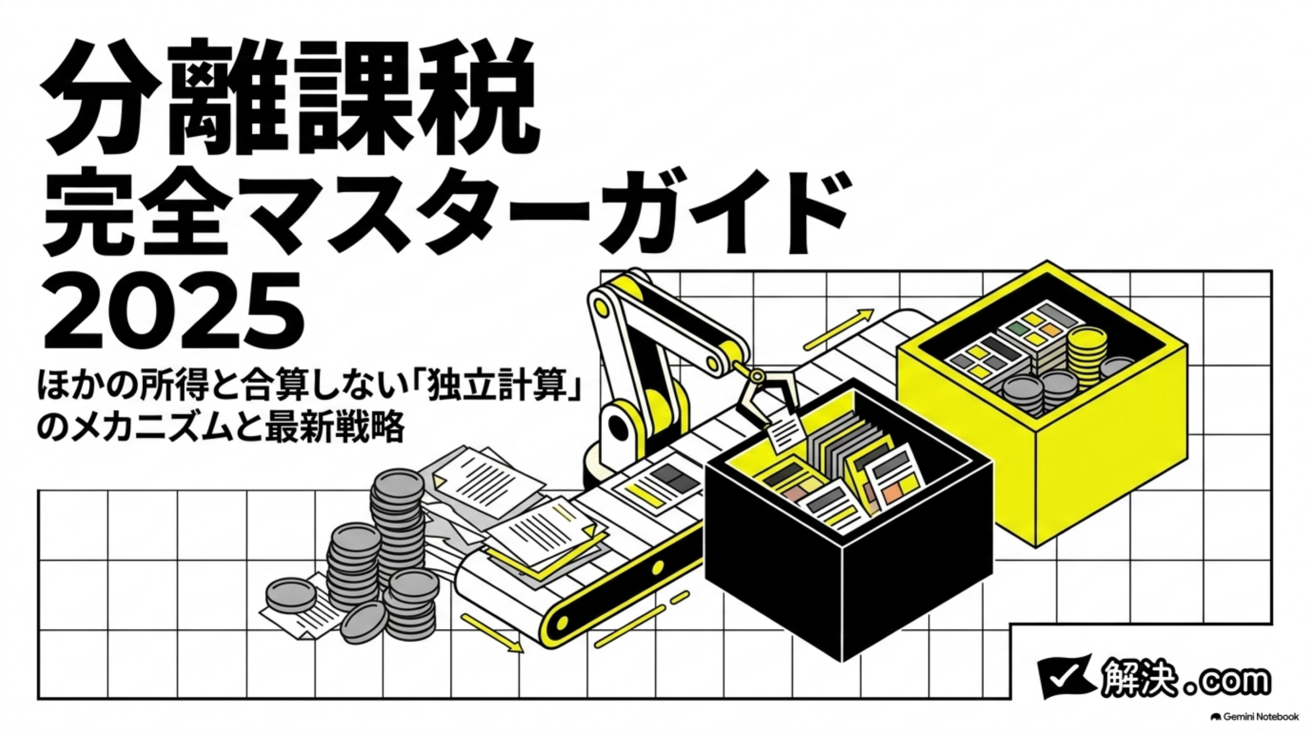分離課税完全マスターガイド2025の全体像