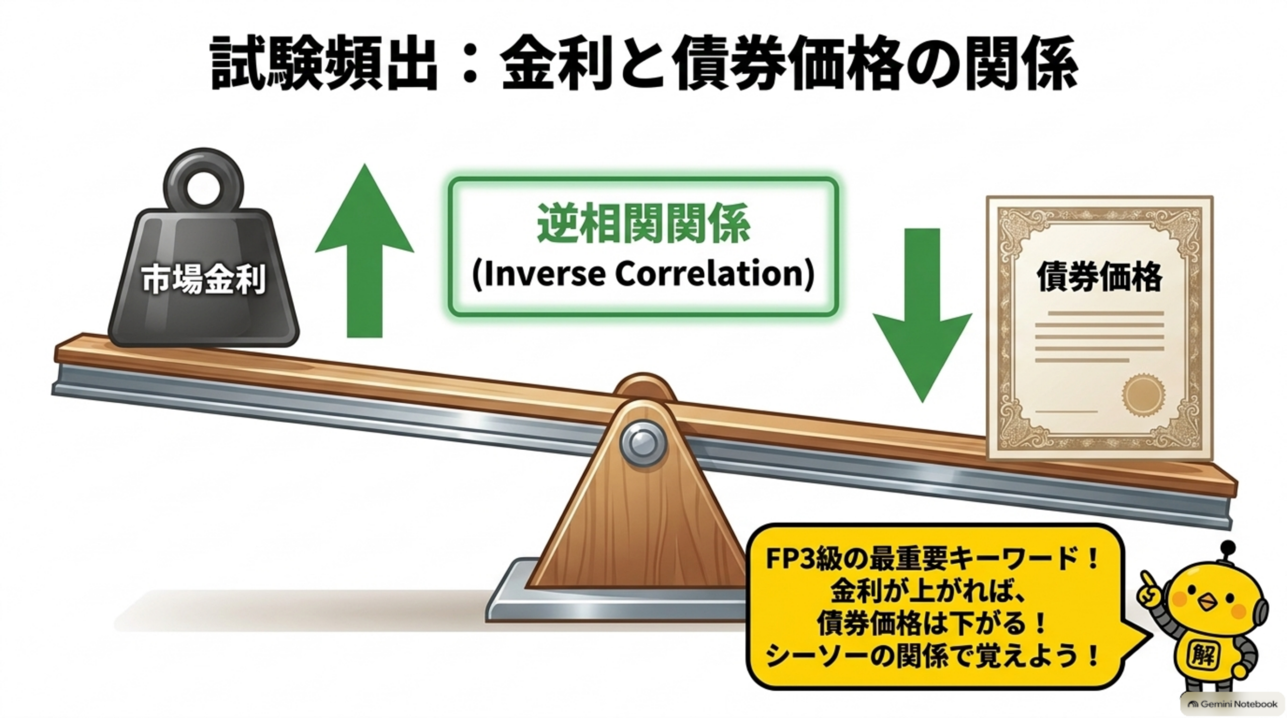 預金・債券・株式のリスクとリターン比較