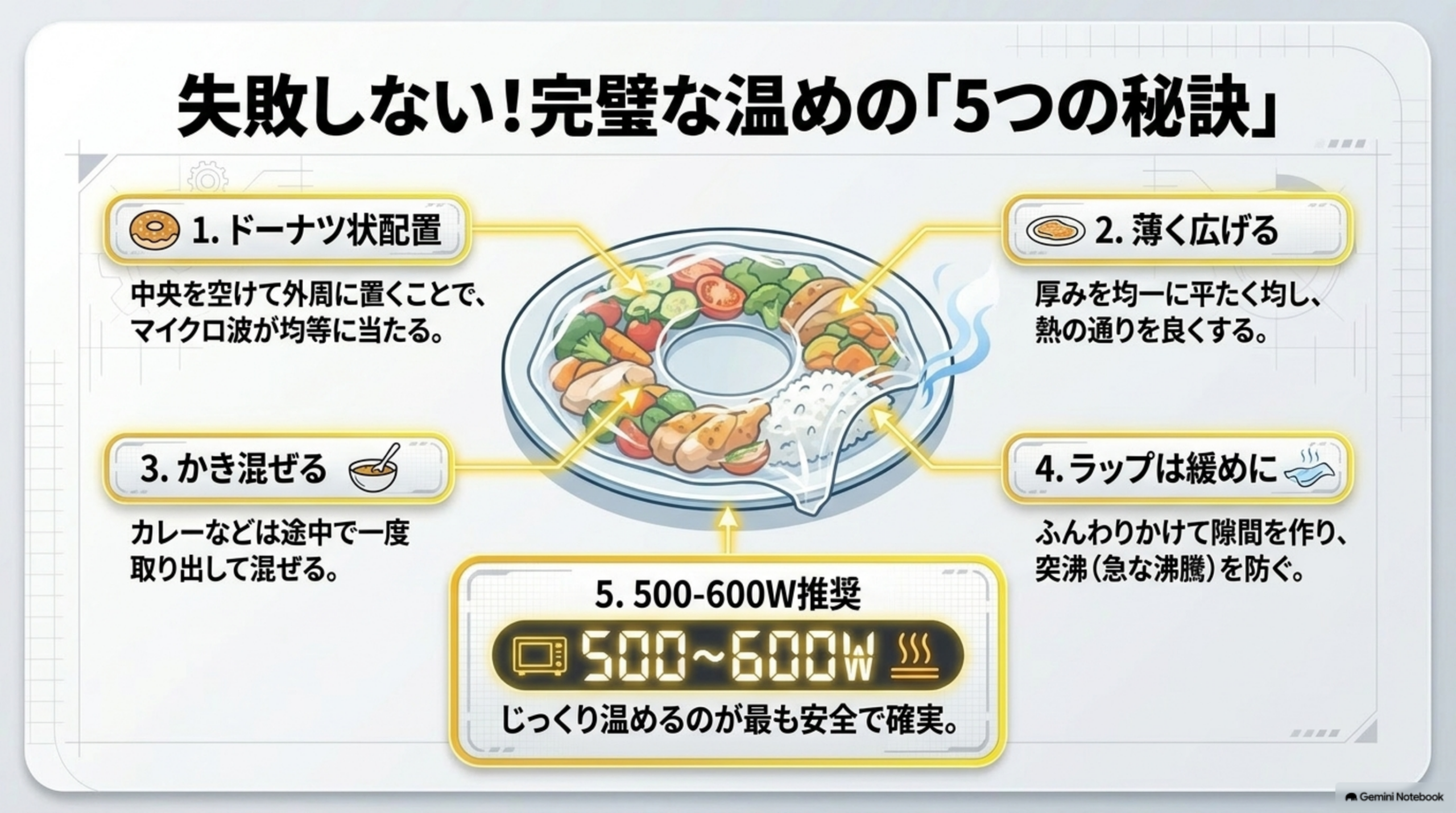 電子レンジの加熱ムラとオーバーヒート対策
