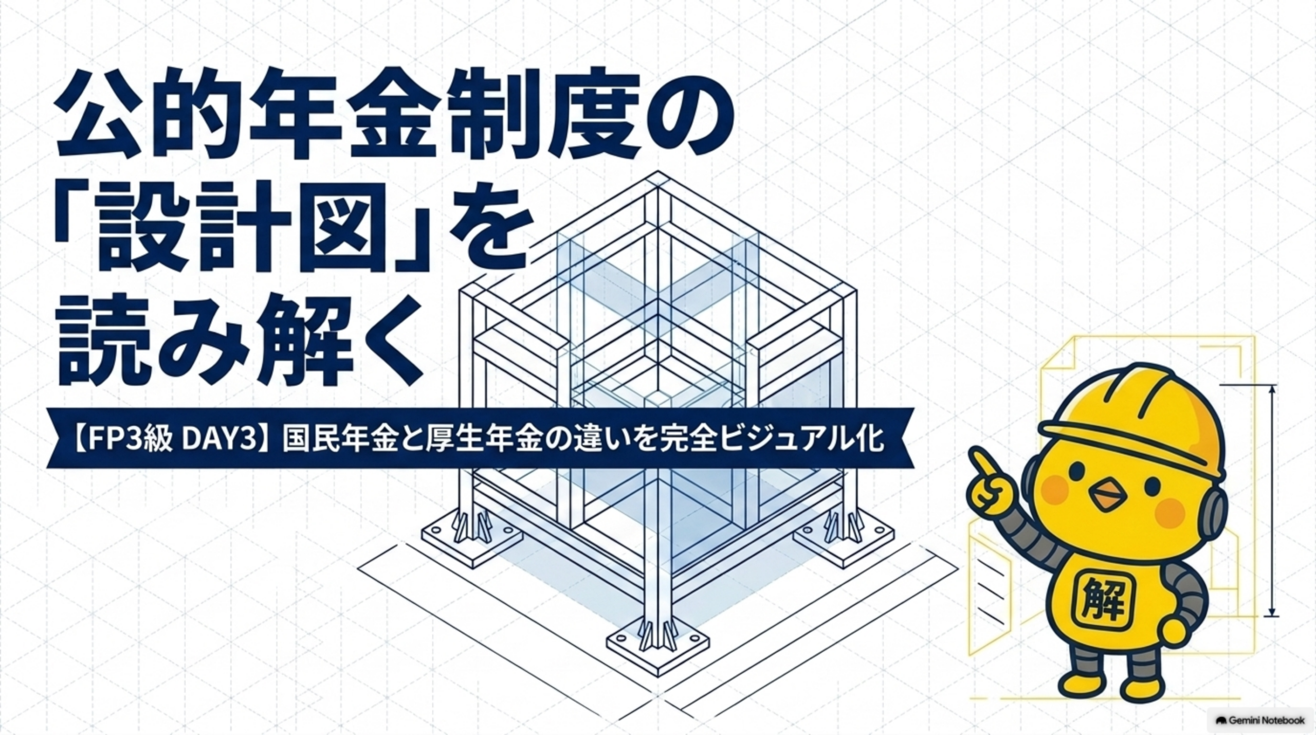 FP3級DAY3公的年金制度の仕組みの全体像